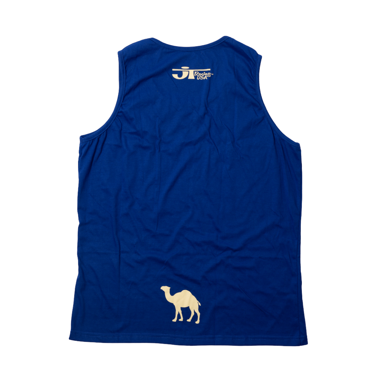 Camel Cotton Tank - Blue - JT Racing USA