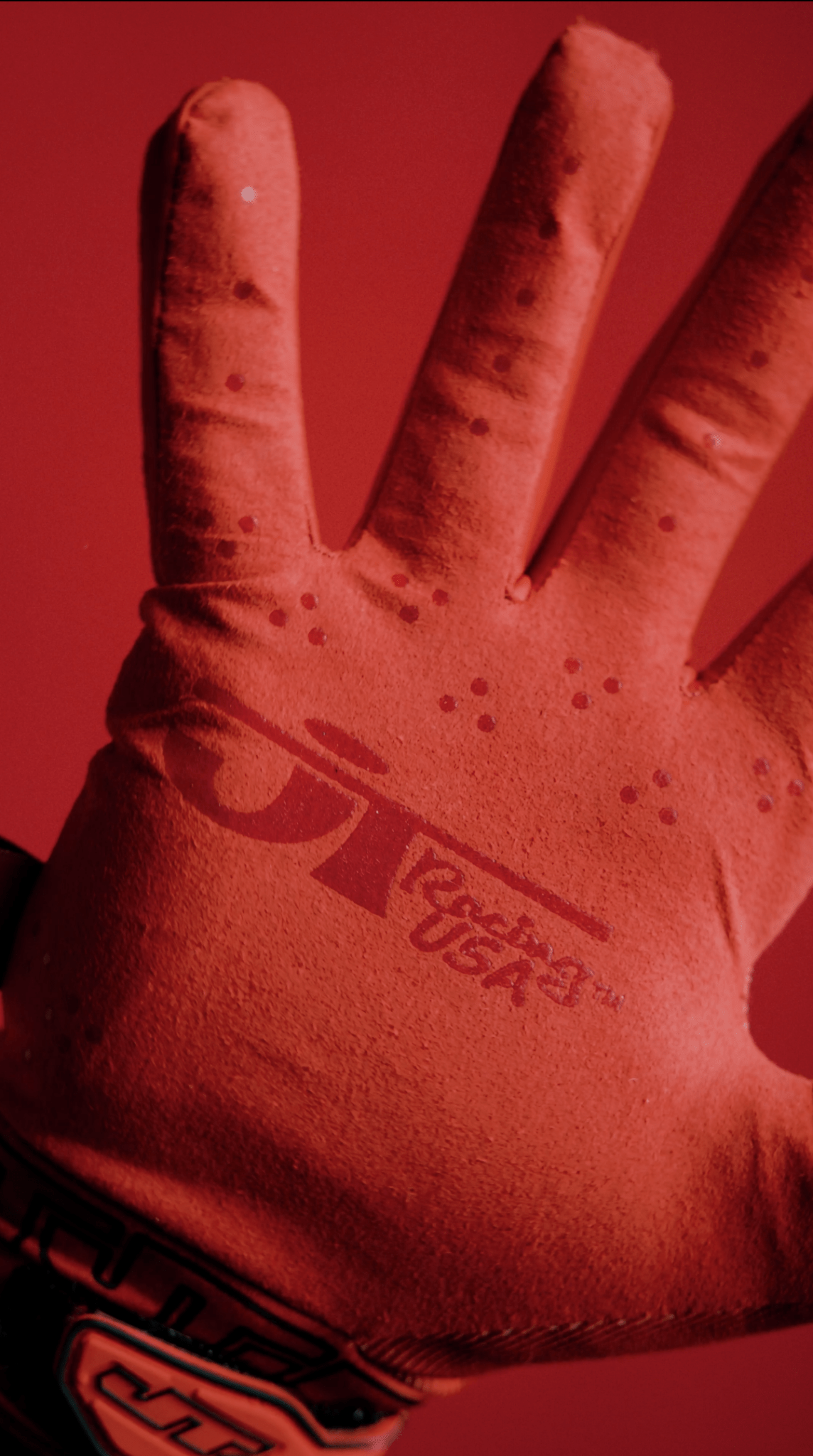 CAMEL x JT Racing Gloves - Red - JT Racing USA