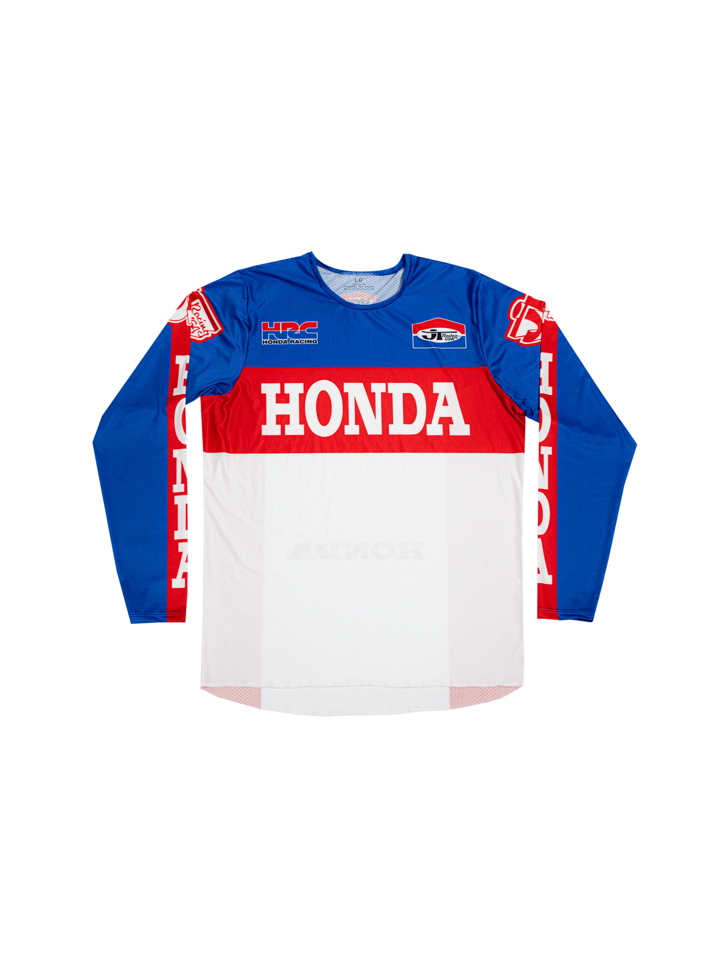 1970s Team Honda Jersey (Red, White and Blue) - JT Racing USA