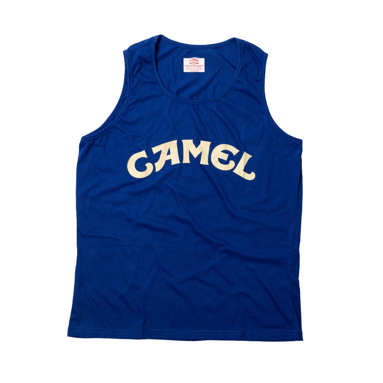 Camel Cotton Tank - Blue - JT Racing USA