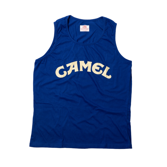 Camel Cotton Tank - Blue - JT Racing USA