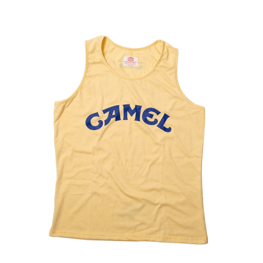 Camel Cotton Tank - Yellow - JT Racing USA