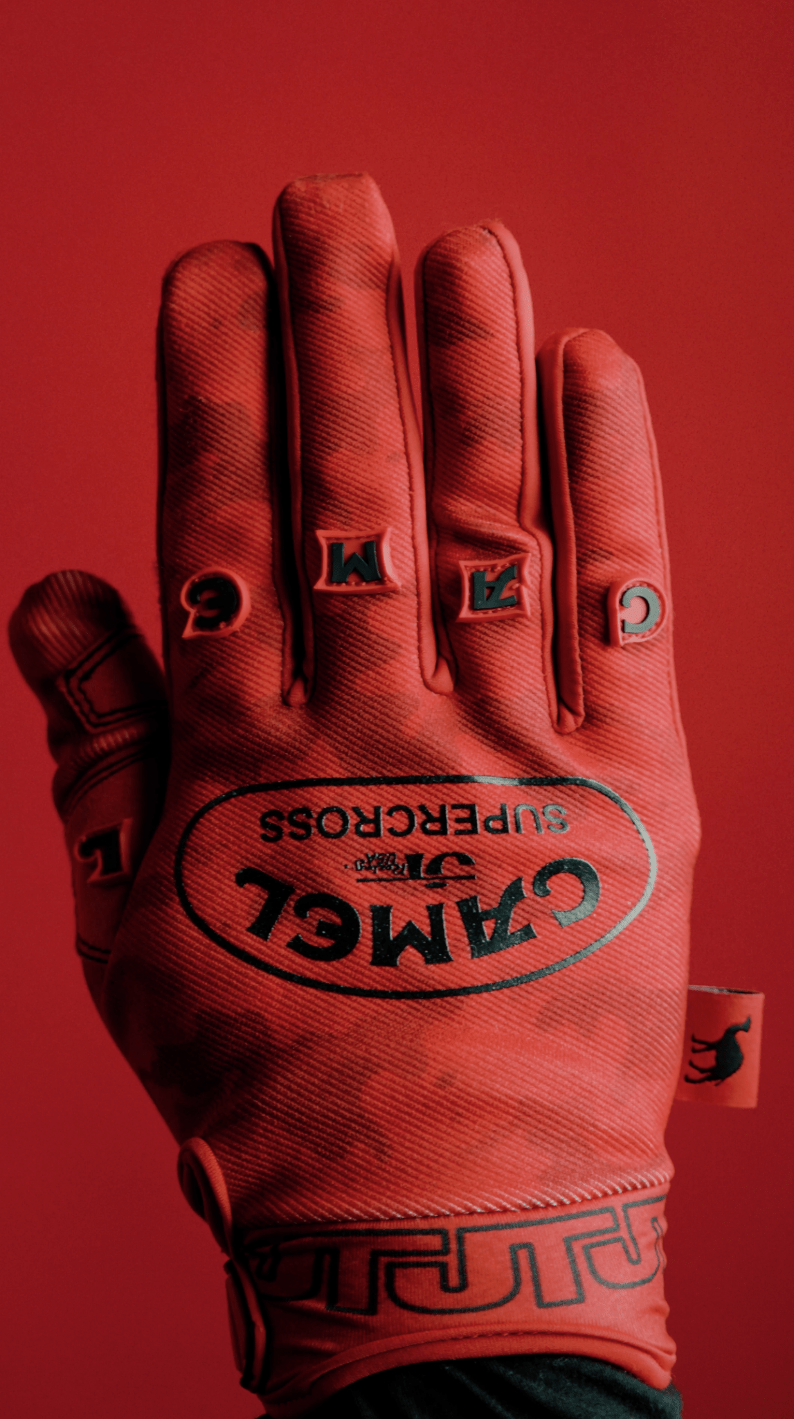 CAMEL x JT Racing Gloves - Red - JT Racing USA