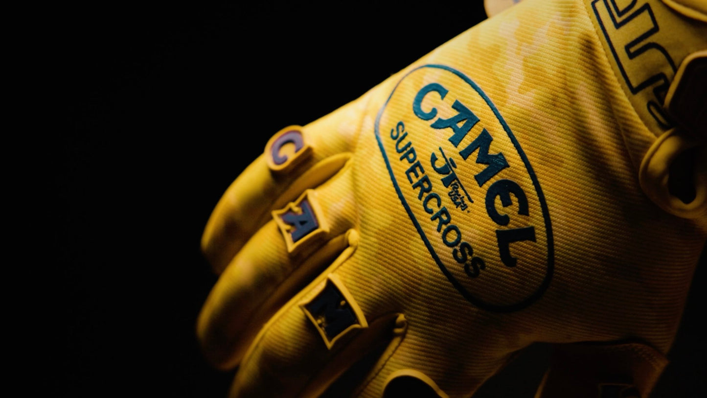 CAMEL x JT Racing Gloves - Yellow - JT Racing USA