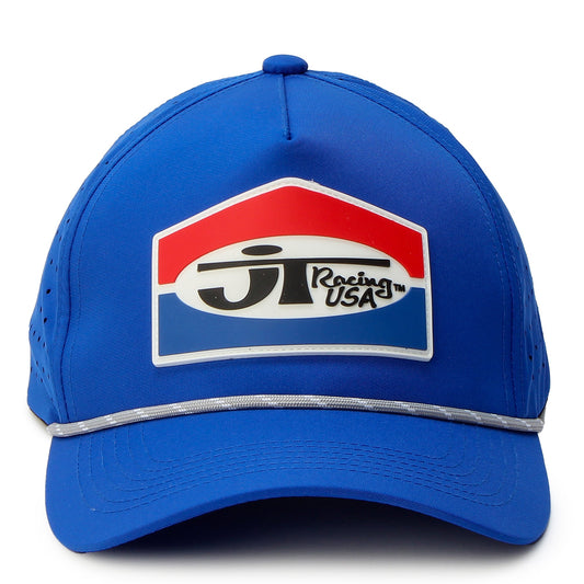 Classic Logo Trucker Hat - Royal Blue - JT Racing USA