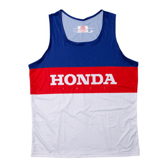 Honda 1970s Blue Tank Top - JT Racing USA