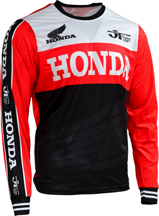 Honda Factory Block Jersey â€“ Red/Black - JT Racing USA