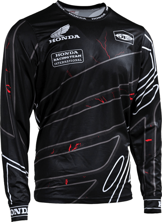 Honda Thunderstrike Jersey â€“ Black - JT Racing USA
