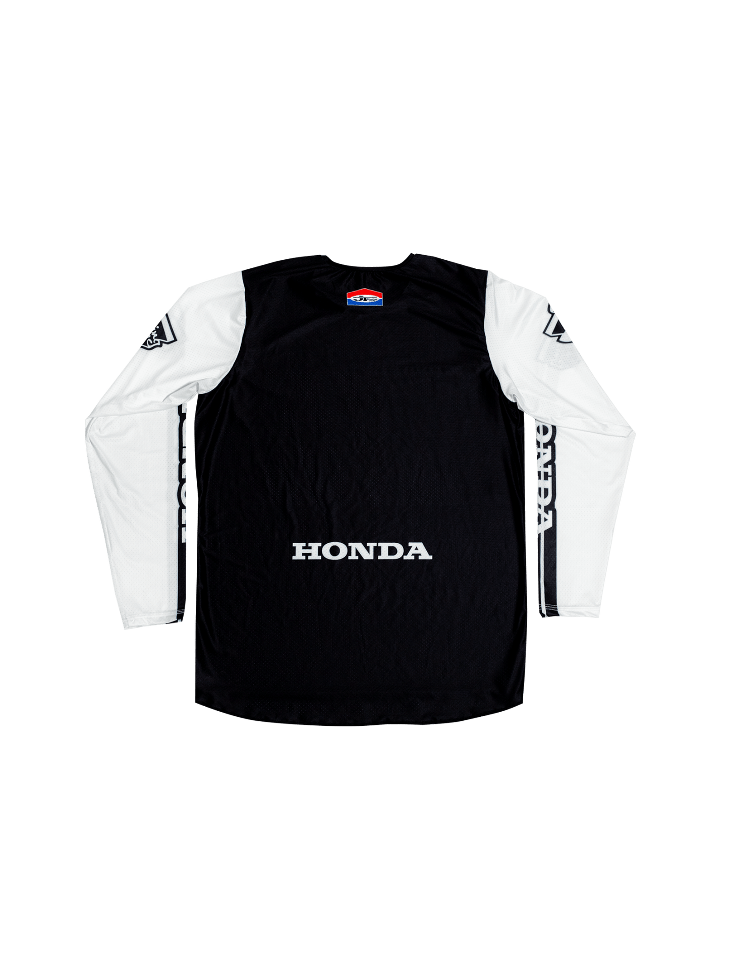 JT Racing Honda Team USA 1981 Flo - Form Pro Jersey (Black and White) - JT Racing USA