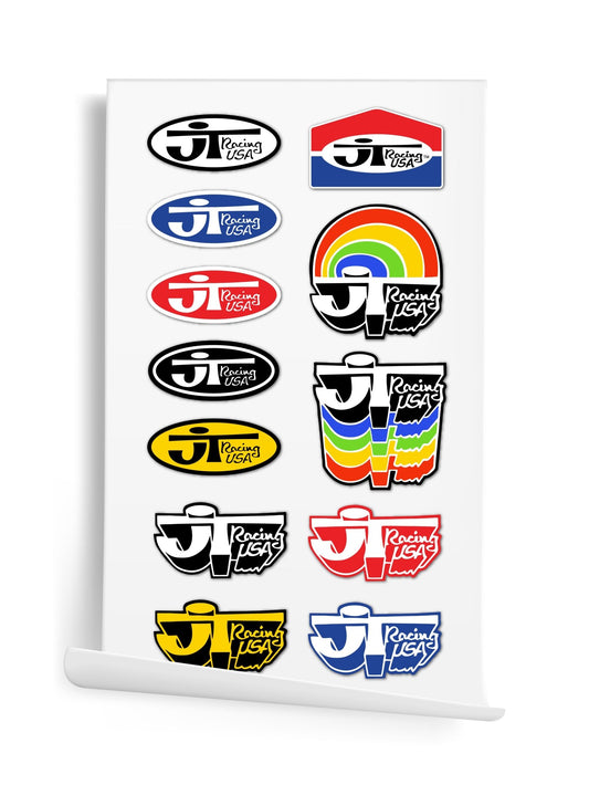 JT Racing Sticker Sheet - JT Racing USA