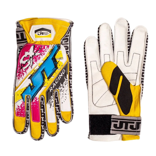 Swash Yellow 90s Gloves - JT Racing USA