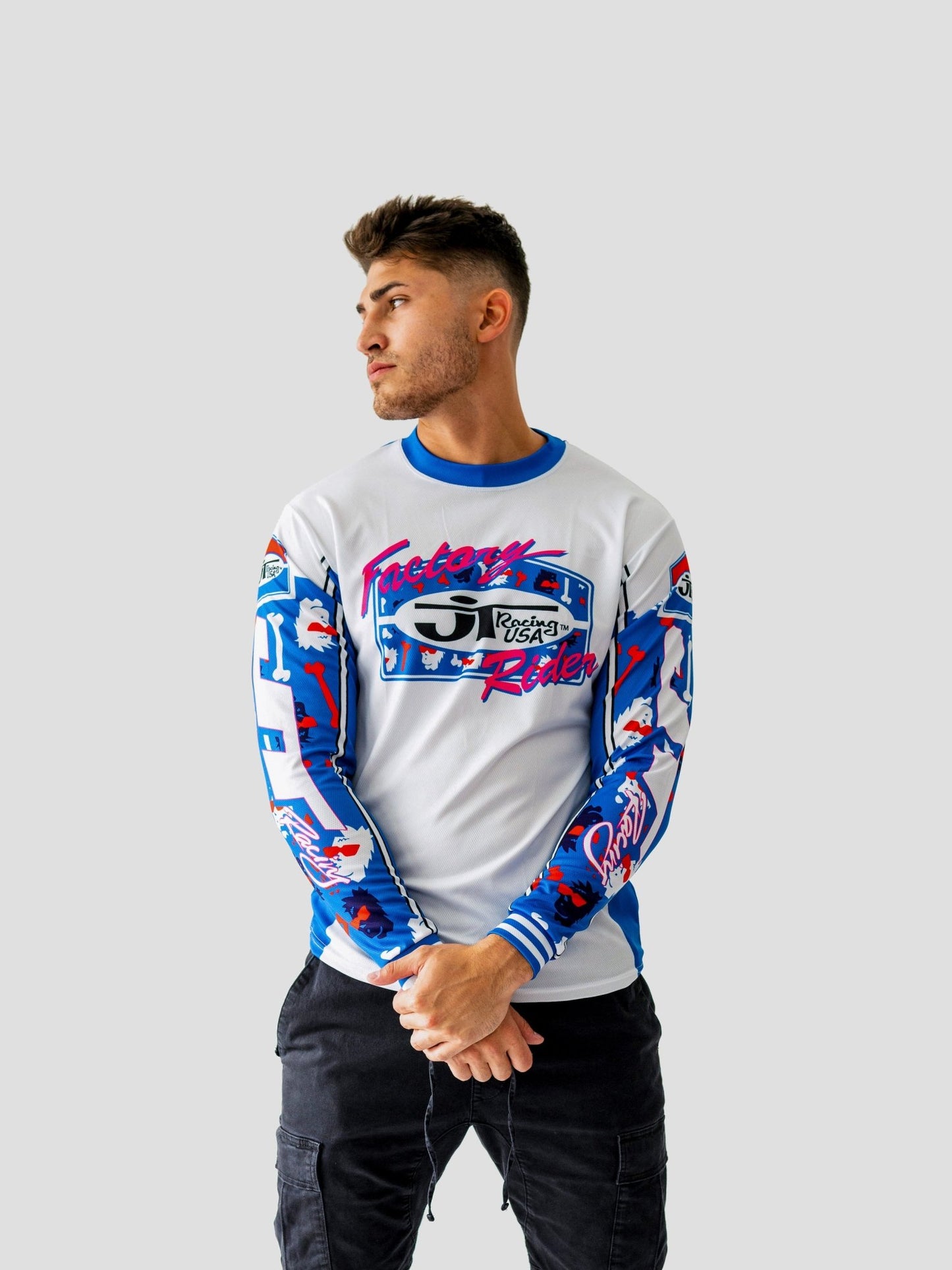 Bad Bones Jersey - Blue - JT Racing USA