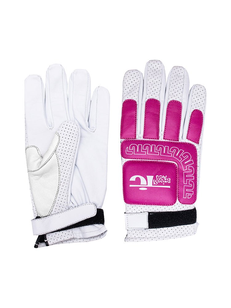 Vintage Racing Glove - Pink and White - JT Racing USA